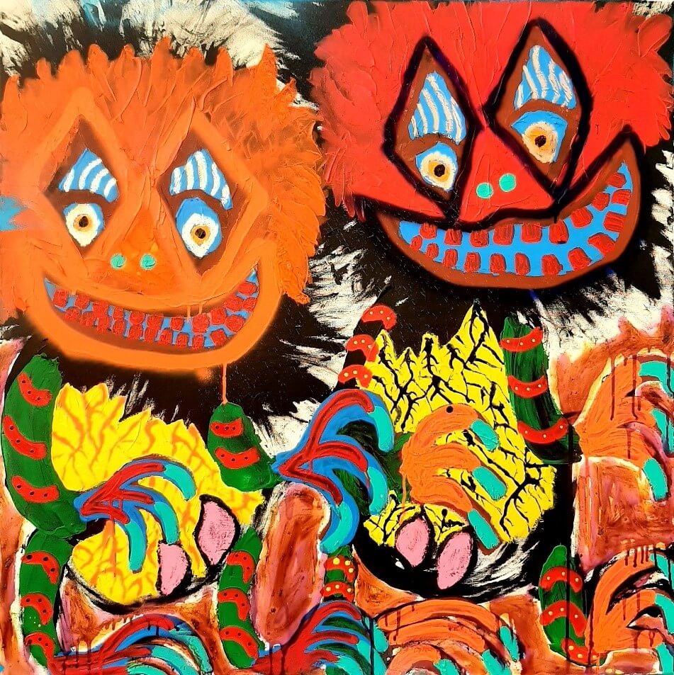 Kaweh - Sarbazah, Mixedmedia auf Leinwand, 100 X 100 cm, 2020 kaweh_sarbazah 07.12.2025 - 15:31